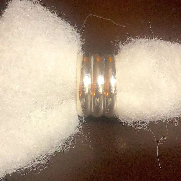 Vintage TAXCO Sterling Silver Concentric Circle Fluted Wide Band Ring - Picture 10 of 10